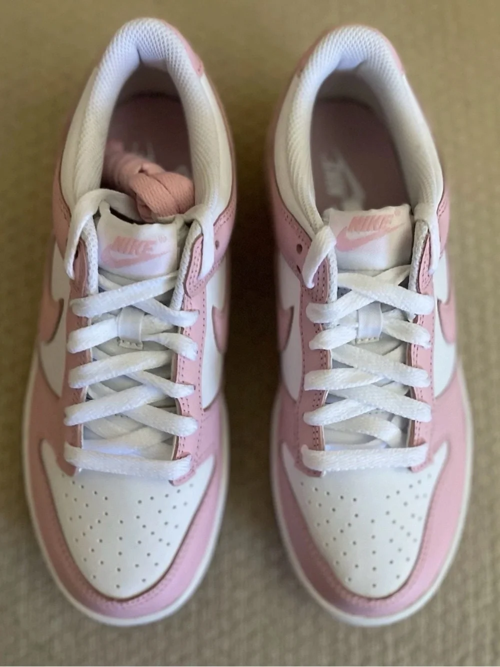 Nike Dunk Low GS White Soft Pink FB9109-125 BRAND NEW